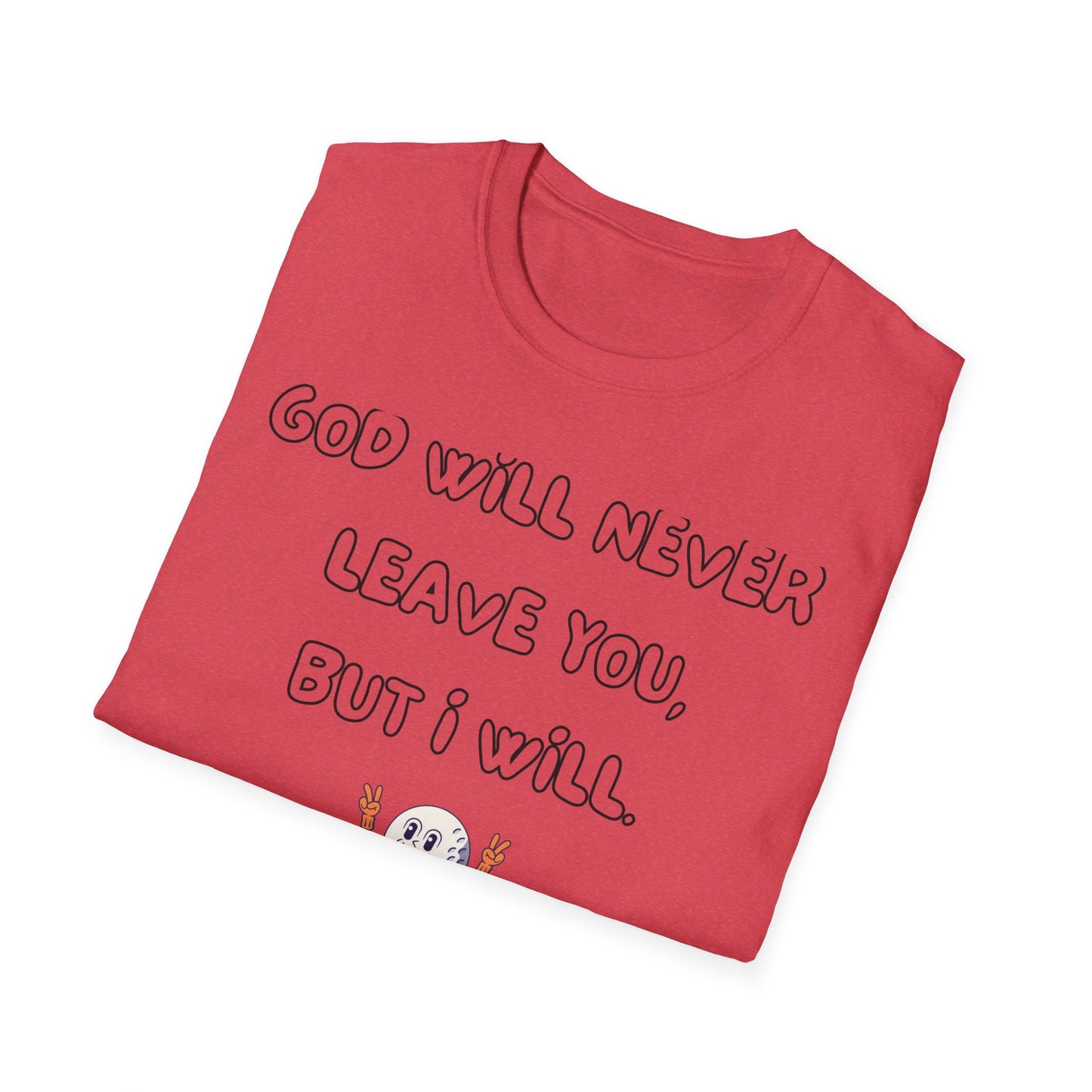 God Will Never Leave You, But I Will (Golf Ball)