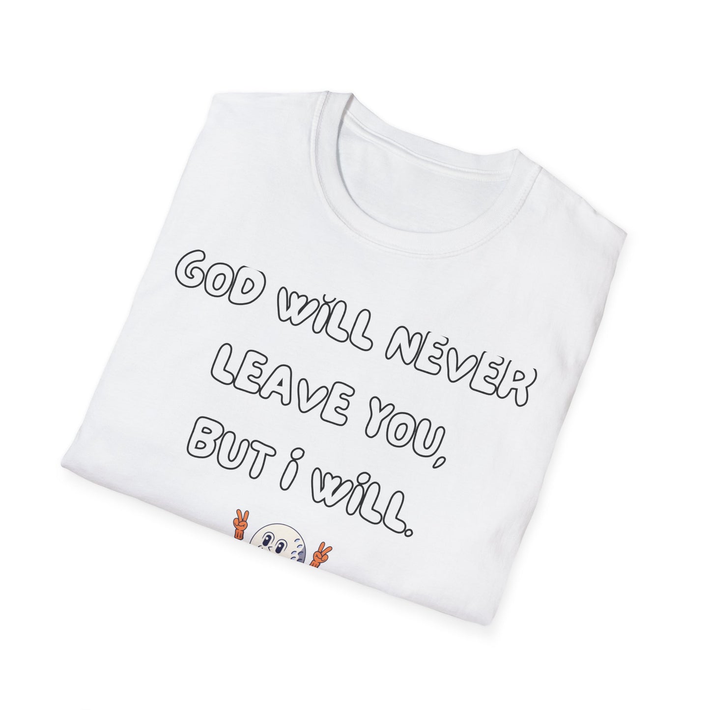 God Will Never Leave You, But I Will (Golf Ball)